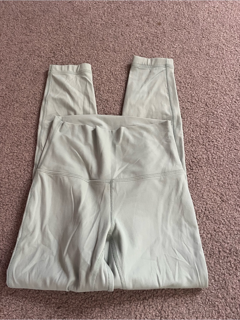 lululemon athletica Light teal High-Waist Leggings